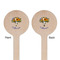 Sunflowers Wooden 7.5" Stir Stick - Round - Double Sided - Front & Back