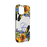 Sunflowers iPhone Case - Rubber Lined - iPhone 13 Mini (Personalized)