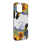 Sunflowers iPhone Case - Rubber Lined - iPhone 13 Pro Max (Personalized)