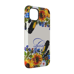 Sunflowers iPhone Case - Rubber Lined - iPhone 14 Pro (Personalized)