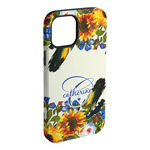 Sunflowers iPhone Case - Rubber Lined - iPhone 15 Pro Max (Personalized)