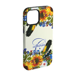 Sunflowers iPhone Case - Rubber Lined - iPhone 15 (Personalized)