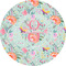 Exquisite Chintz 1" Multipurpose Round Labels - Single Sticker