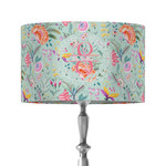 Exquisite Chintz 12" Drum Lamp Shade - Fabric (Personalized)