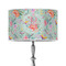 Exquisite Chintz 12" Drum Lampshade - ON STAND (Poly Film)