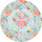 Exquisite Chintz 2" Multipurpose Round Labels - Single Sticker