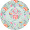 Exquisite Chintz 4" Multipurpose Round Labels - Single Sticker