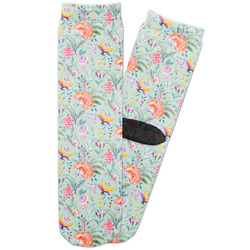 Exquisite Chintz Adult Crew Socks