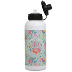 Exquisite Chintz Water Bottles - Aluminum - 20 oz - White (Personalized)