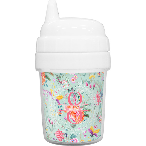 Custom Exquisite Chintz Baby Sippy Cup (Personalized)