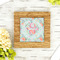 Exquisite Chintz Bamboo Trivet with 6" Tile - LIFESTYLE