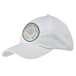 Exquisite Chintz Baseball Cap - White (Personalized)