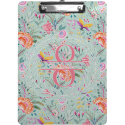 Exquisite Chintz Clipboard (Letter Size) (Personalized)