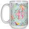 Exquisite Chintz Coffee Mug - 15 oz - White Full