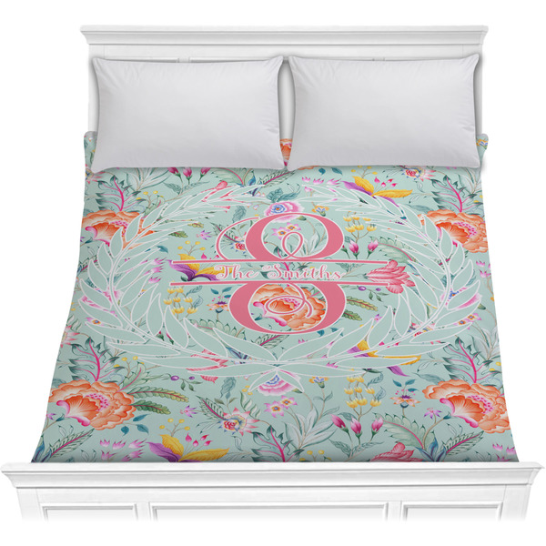 Custom Exquisite Chintz Comforter - Full / Queen (Personalized)