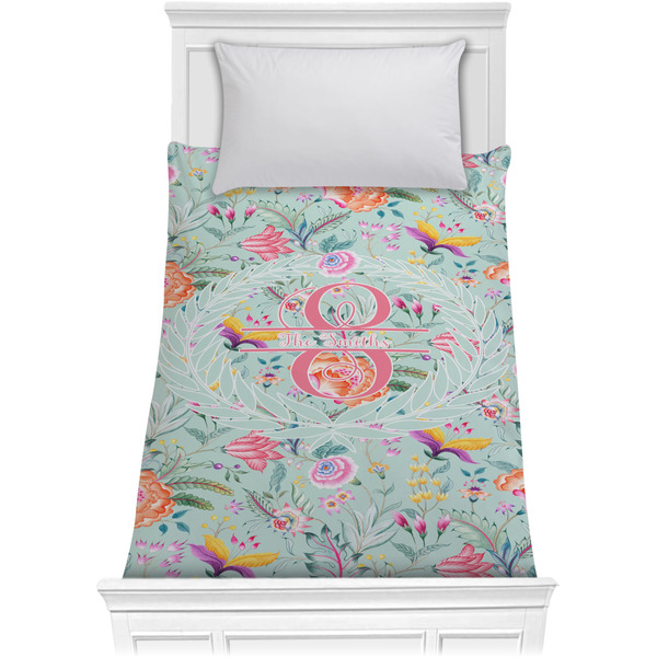 Custom Exquisite Chintz Comforter - Twin (Personalized)