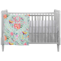 Exquisite Chintz Crib Comforter / Quilt (Personalized)