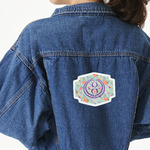 Exquisite Chintz Twill Iron On Patch - Custom Shape - X-Large (Personalized)