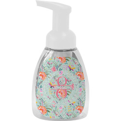 Exquisite Chintz Foam Soap Bottle - White (Personalized)