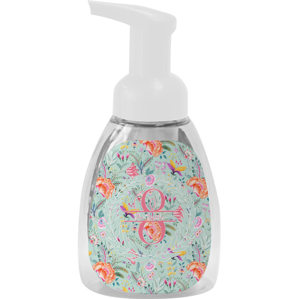 Custom Exquisite Chintz Foam Soap Bottle - White (Personalized)