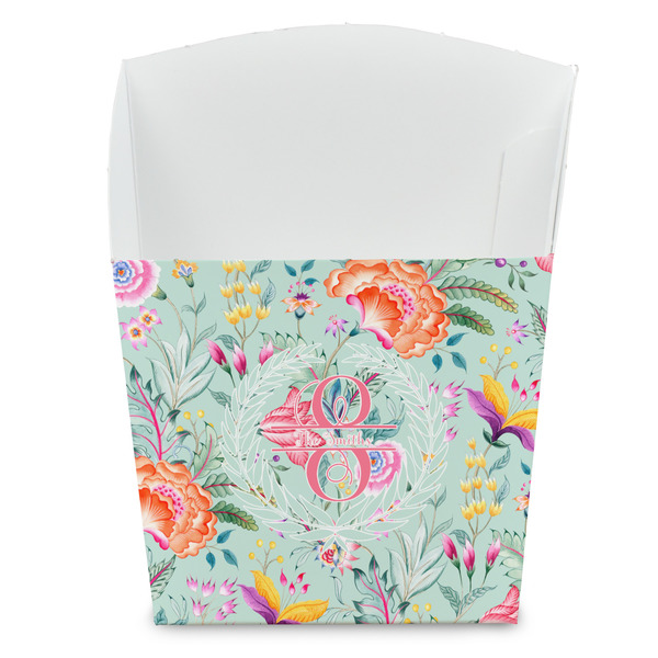 Custom Exquisite Chintz French Fry Favor Boxes (Personalized)