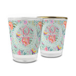 Exquisite Chintz Glass Shot Glass - 1.5 oz (Personalized)