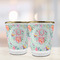 Exquisite Chintz Glass Shot Glass - with gold rim - LIFESTYLE