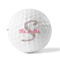 Exquisite Chintz Golf Balls - Titleist - Set of 3 - FRONT