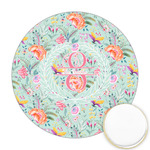 Exquisite Chintz Printed Cookie Topper - Round (Personalized)
