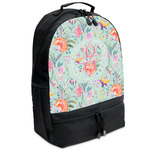 Exquisite Chintz Backpacks - Black (Personalized)