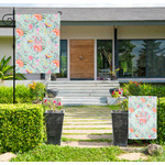 Exquisite Chintz Large Garden Flag - Double Sided (Personalized)