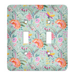 Exquisite Chintz Light Switch Cover (2 Toggle Plate)