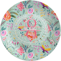 Exquisite Chintz Melamine Salad Plate - 8" (Personalized)