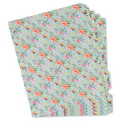 Exquisite Chintz Binder Tab Divider - Set of 5 (Personalized)