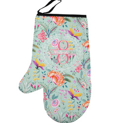 Exquisite Chintz Left Oven Mitt (Personalized)