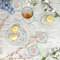 Exquisite Chintz Plastic Party Dinner Plates - In Context