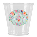 Exquisite Chintz Plastic Shot Glass (Personalized)