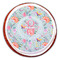 Exquisite Chintz Printed Icing Circle - Large - On Cookie