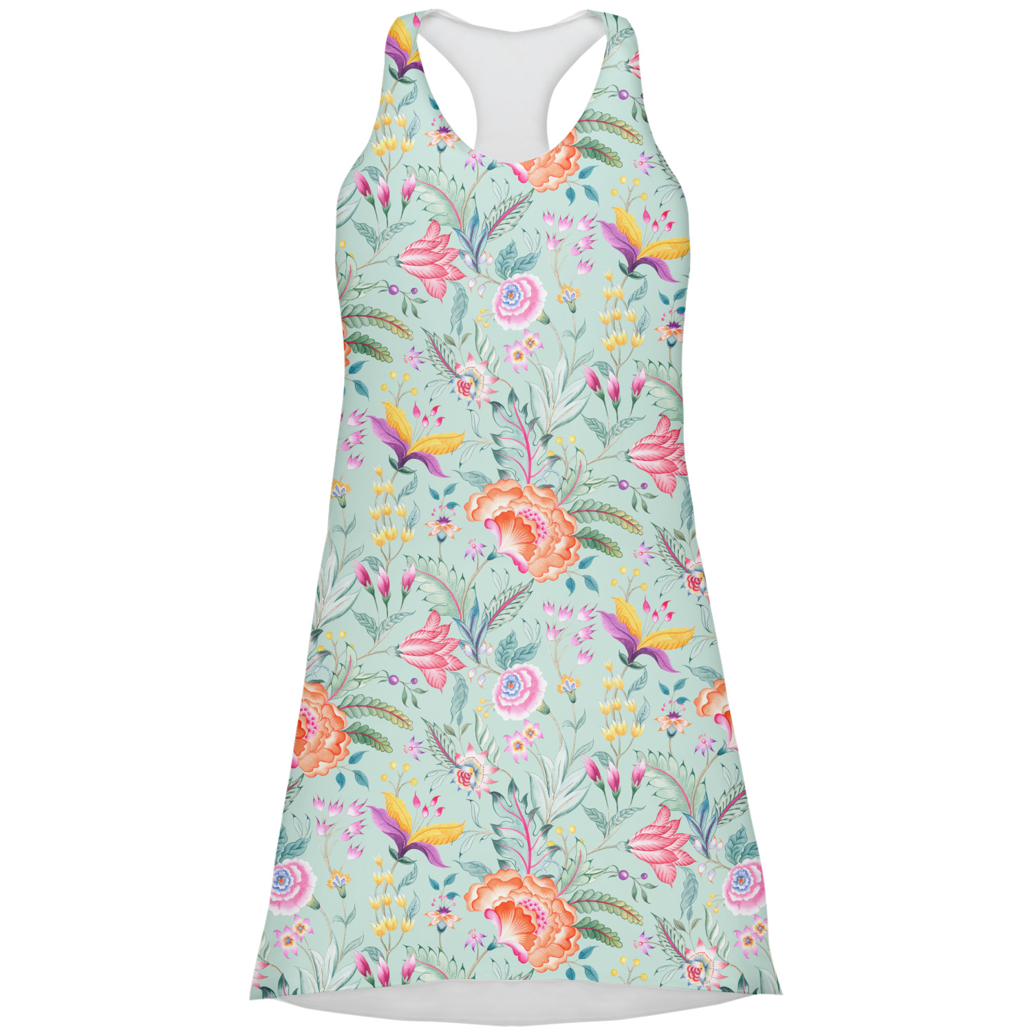 Exquisite Chintz Racerback Dress (Personalized) - YouCustomizeIt