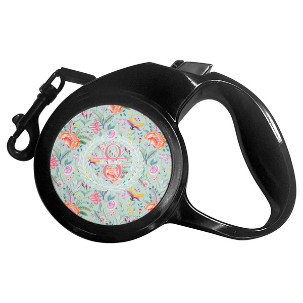 Custom Exquisite Chintz Retractable Dog Leash (Personalized)