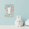 Exquisite Chintz Rocker Light Switch Covers - Single - IN CONTEXT