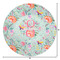 Exquisite Chintz Round Area Rug - Size