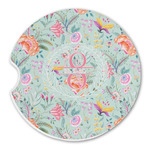 Exquisite Chintz Sandstone Car Coaster - Single (Personalized)