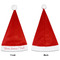 Exquisite Chintz Santa Hats - Front and Back (Single Print) APPROVAL