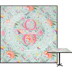 Exquisite Chintz Square Table Top (Personalized)