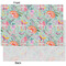 Exquisite Chintz Tissue Paper - Heavyweight - XL - Front & Back