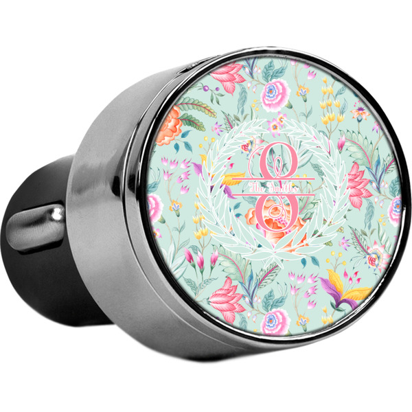 Custom Exquisite Chintz USB Car Charger (Personalized)