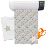 Exquisite Chintz Heat Transfer Vinyl Sheet (12"x18")