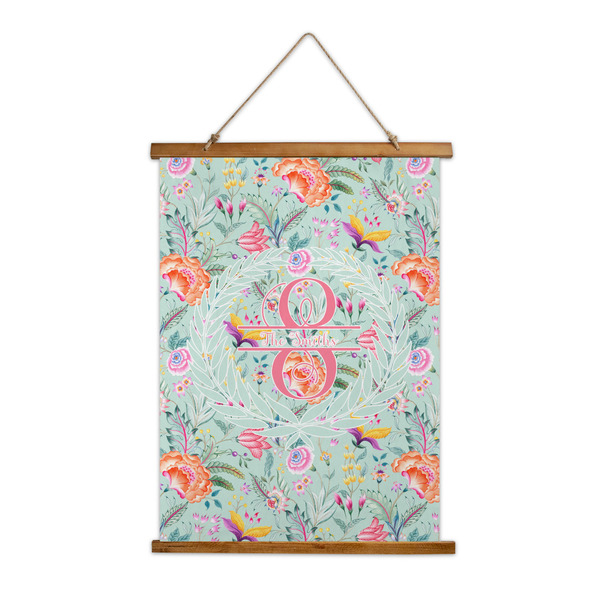 Custom Exquisite Chintz Wall Hanging Tapestry - Tall (Personalized)