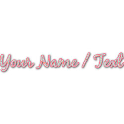 Exquisite Chintz Name/Text Decal - Small (Personalized)